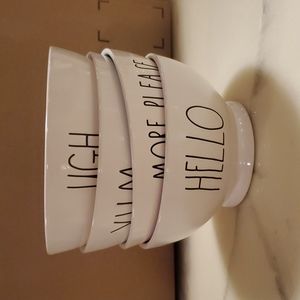 Rae Dunn cereal bowls